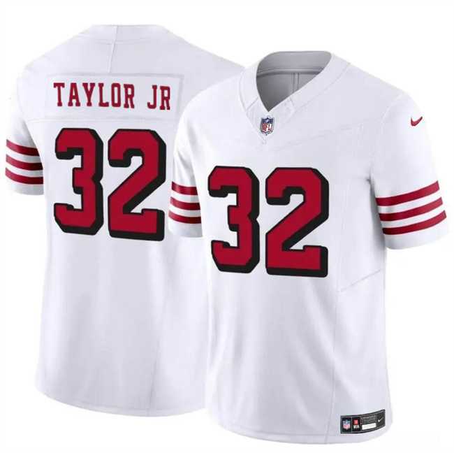 Men & Women & Youth San Francisco 49ers #32 Patrick Taylor Jr New White 2024 F.U.S.E. Vapor Untouchable Limited Stitched Jersey,We sell and wholesale Men & Women & Youth San Francisco 49ers #32 Patrick Taylor Jr New White 2024 F.U.S.E. Vapor Untouchable Limited Stitched Jersey on line form chian!